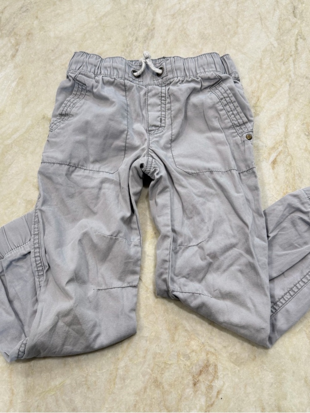 Gymboree kids pull on jogger pants 100% cotton elastic waist band and ankles 5T